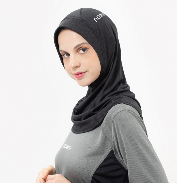 Visor hijab untuk perlindungan matahari